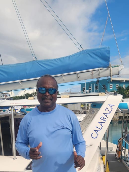 Cappy on board Calabaza