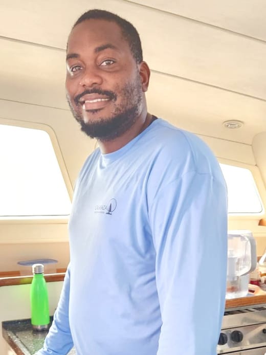 Kiam on board Calabaza